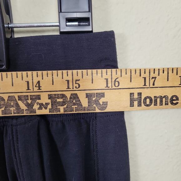 Under Armour Mens Black Regular Fit Elastic Waist Pull On Sweatpants Size Large - Picture 6 of 8